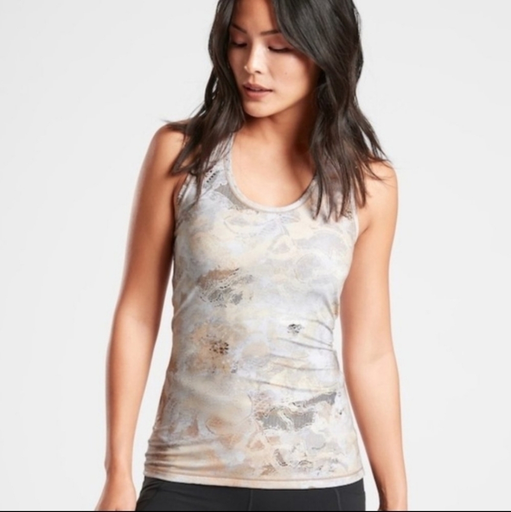 Athleta Shanti Gilded Tank Top